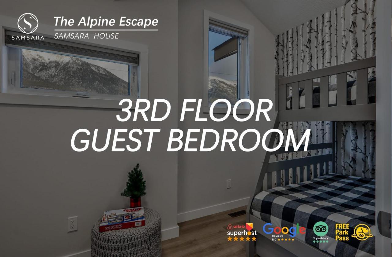 The Alpine Escape By Samsara Resort Top View Downtown 4Br & 3Bth Canmore Exterior photo